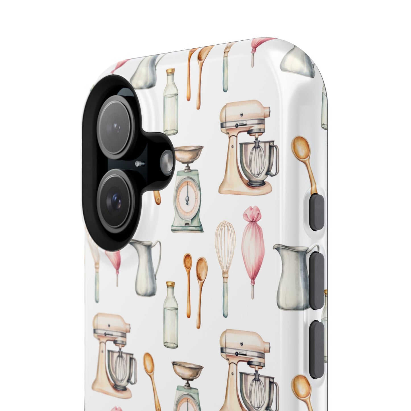 Impact-Resistant Phone Case- Watercolor Baker