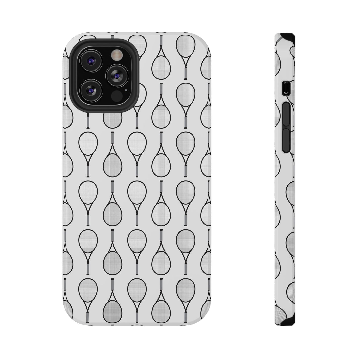 Impact-Resistant Phone Case- Tennis Racquets