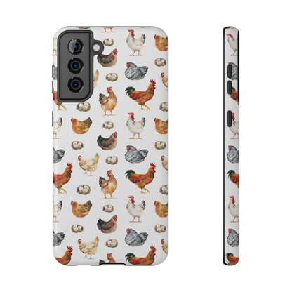 Impact-Resistant Phone Case - Chicken Love