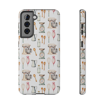 Impact-Resistant Phone Case- Watercolor Baker