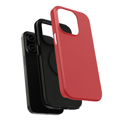 Impact-Resistant Phone Case - Lipstick Red