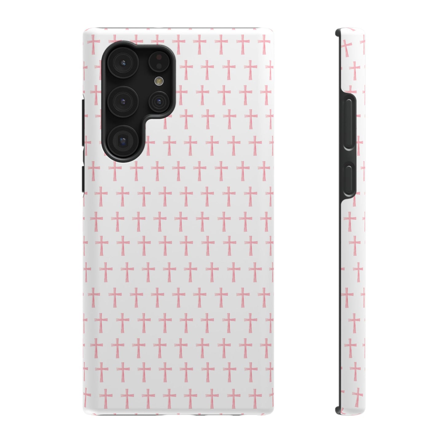 Impact-Resistant Phone Case - Easter Crosses