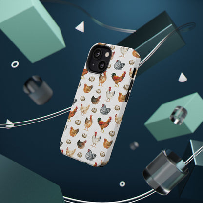 Impact-Resistant Phone Case - Chicken Love