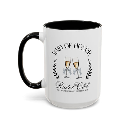 Accent Coffee Mug (11, 15oz)- Wedding Party Maid of Honor