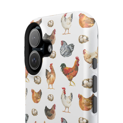 Impact-Resistant Phone Case - Chicken Love