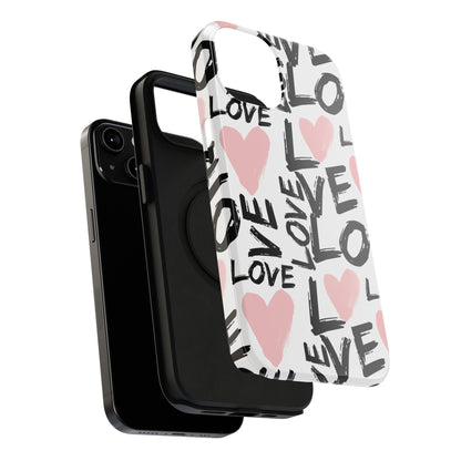 Impact-Resistant Phone Case - Valentine Love