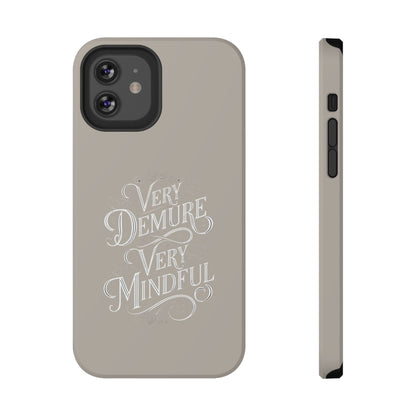 Impact-Resistant Phone Case -Demure