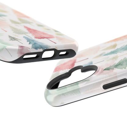 Watercolor Christmas Trees Impact-Resistant Phone Case