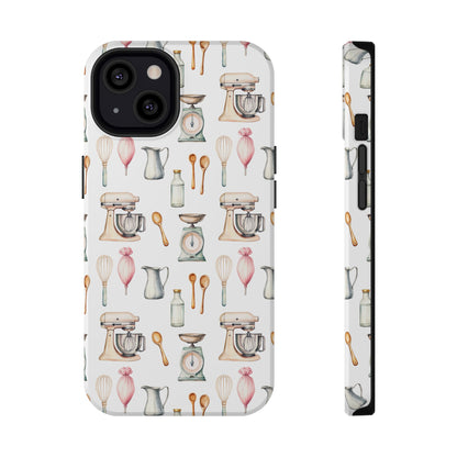 Impact-Resistant Phone Case- Watercolor Baker