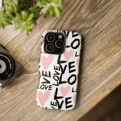 Impact-Resistant Phone Case - Valentine Love