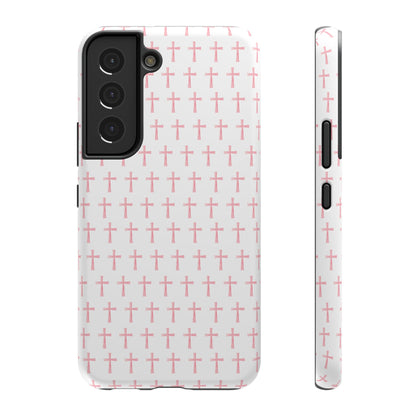 Impact-Resistant Phone Case - Easter Crosses