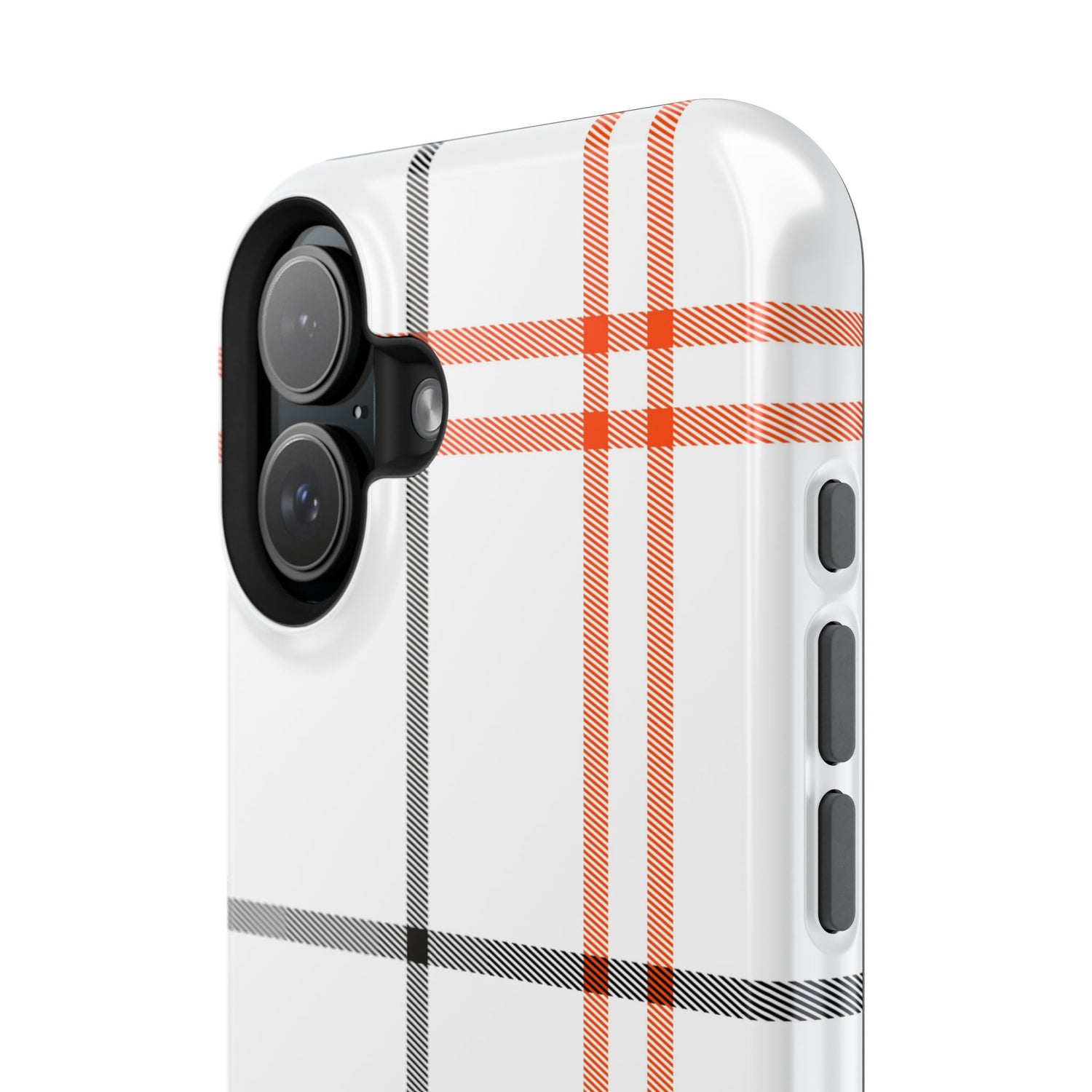 Fall Tartan Plaid  Impact-Resistant Phone Case