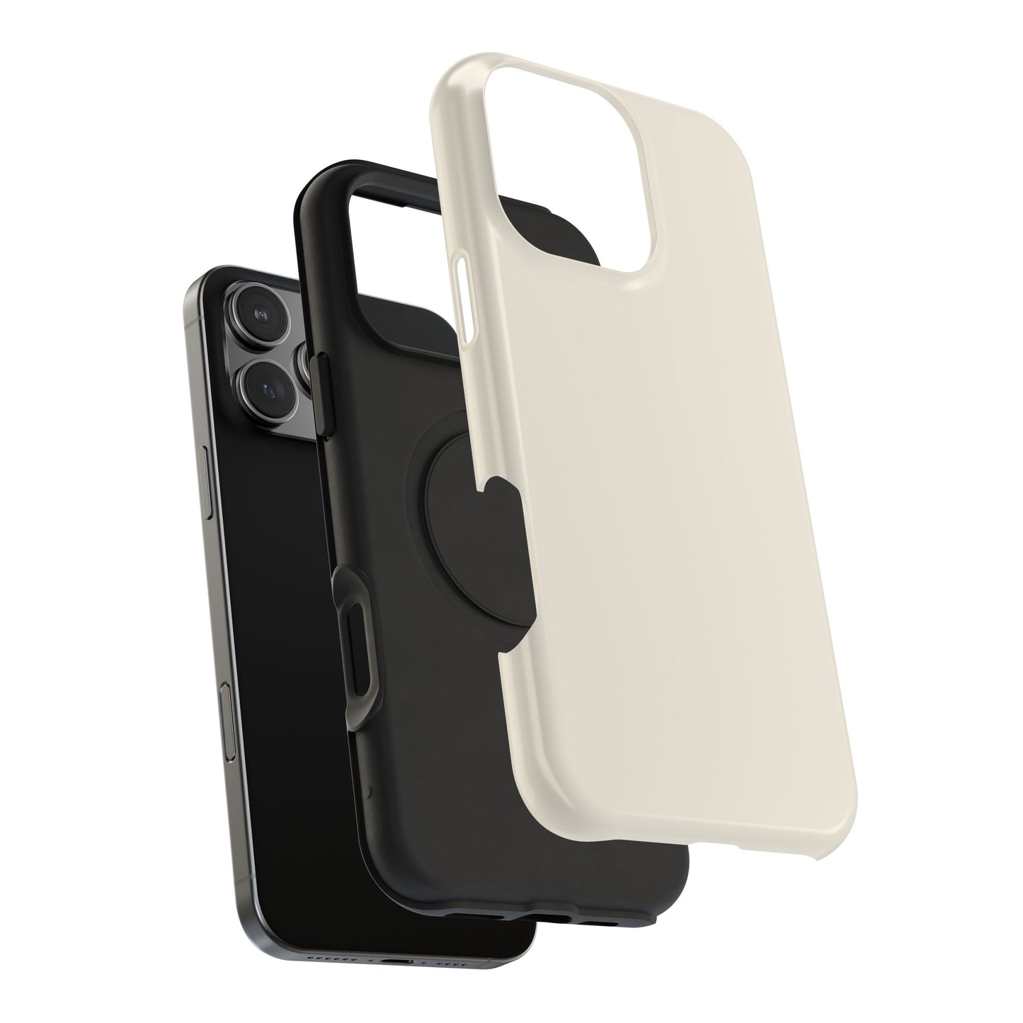 Impact-Resistant Phone Case - Crème