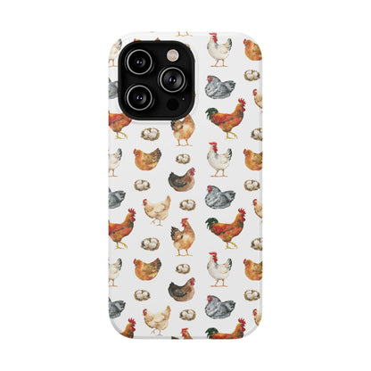 Impact-Resistant Phone Case - Chicken Love