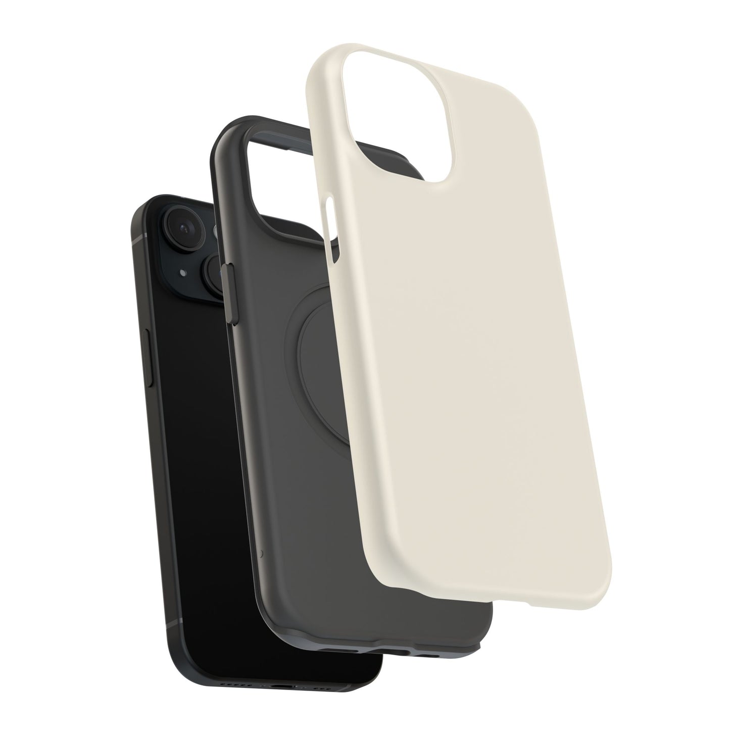 Impact-Resistant Phone Case - Crème