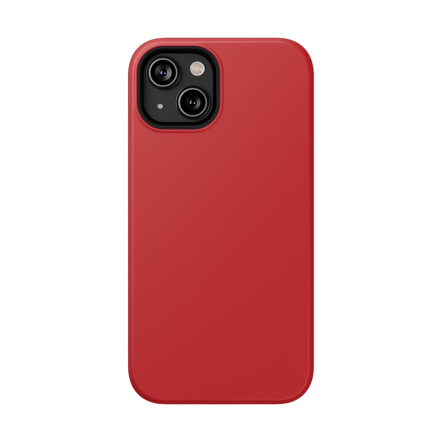 Impact-Resistant Phone Case - Lipstick Red