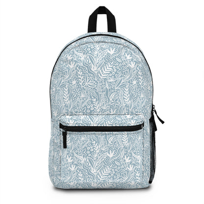 Backpack- Boho Floral Blue