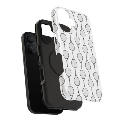 Impact-Resistant Phone Case- Tennis Racquets