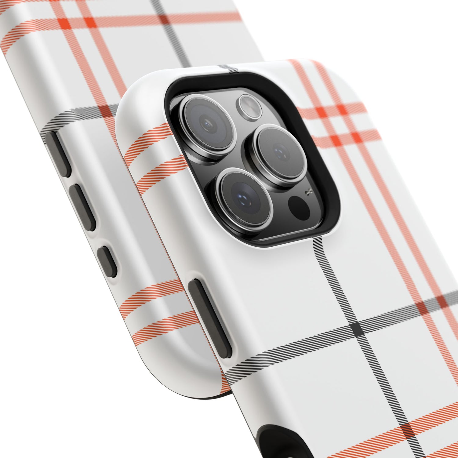 Fall Tartan Plaid  Impact-Resistant Phone Case