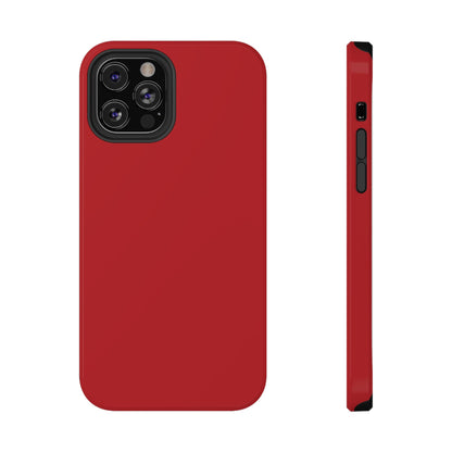 Impact-Resistant Phone Case - Lipstick Red