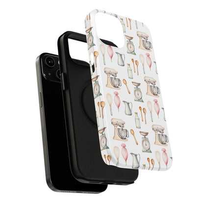 Impact-Resistant Phone Case- Watercolor Baker