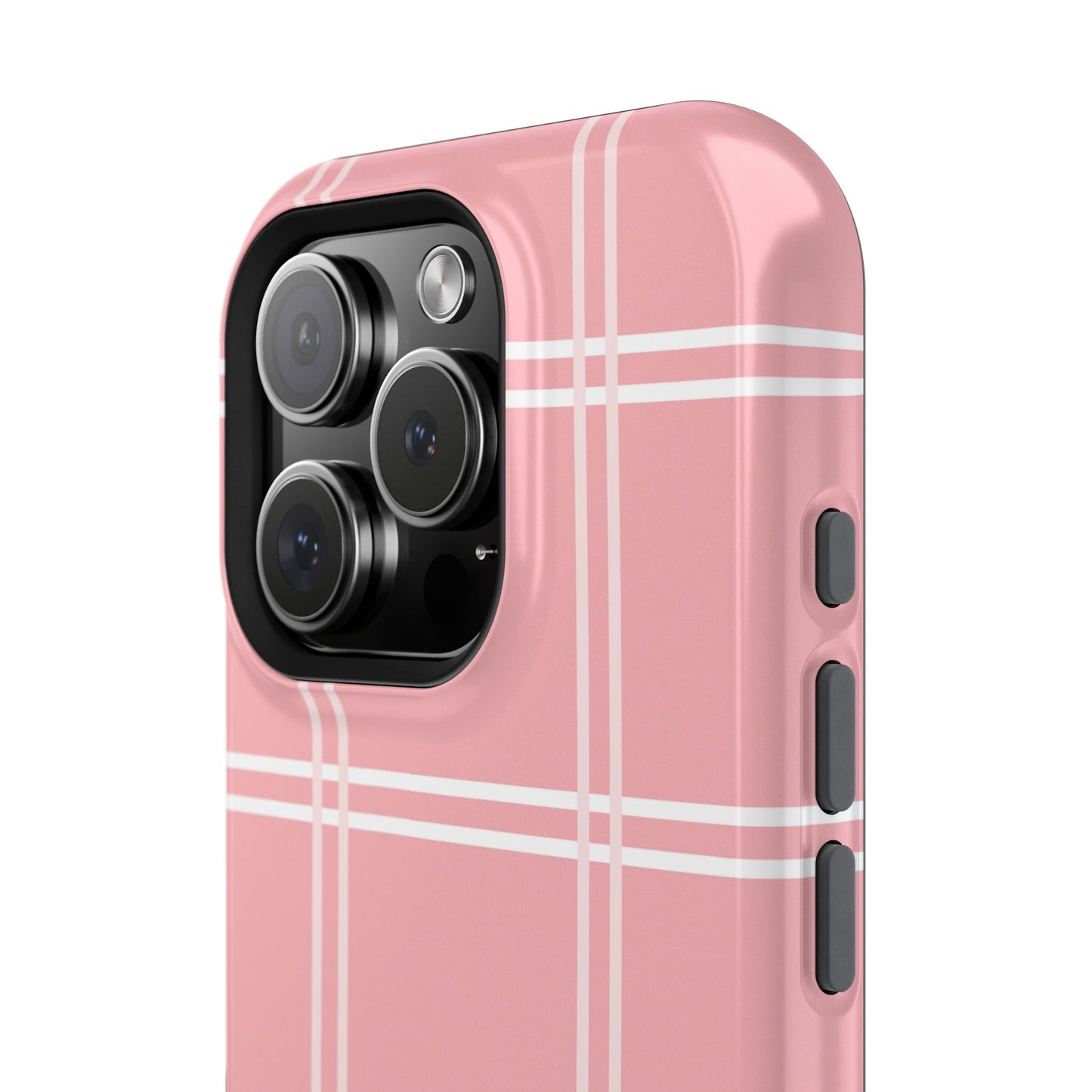 Impact-Resistant Phone Case -Girly Plaid