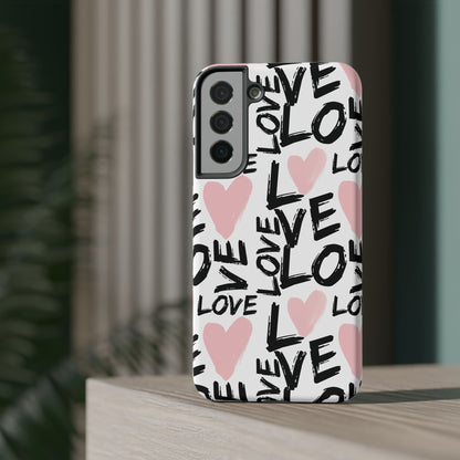 Impact-Resistant Phone Case - Valentine Love