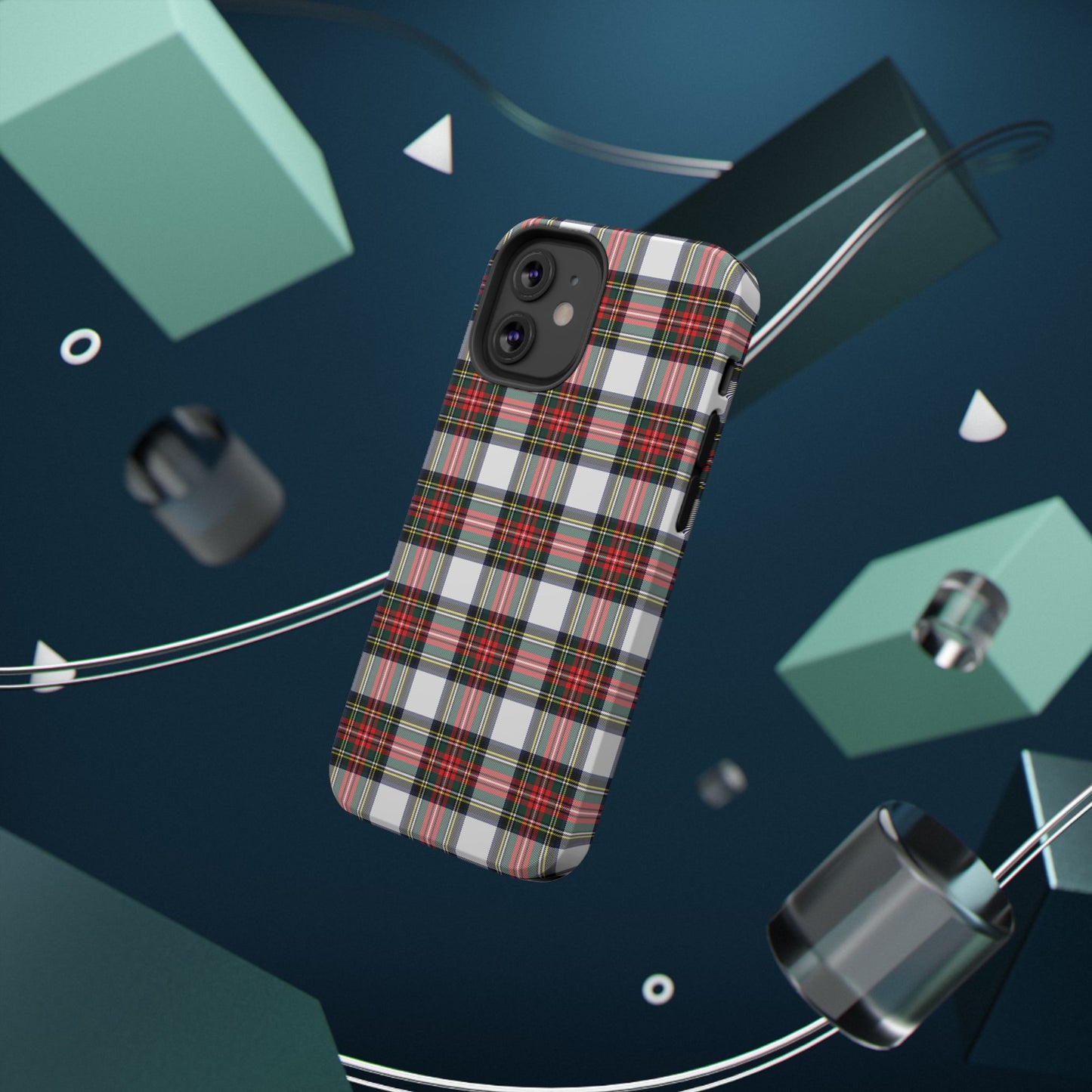 Christmas Tartan Plaid Impact-Resistant Phone Case