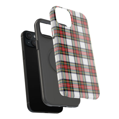 Christmas Tartan Plaid Impact-Resistant Phone Case