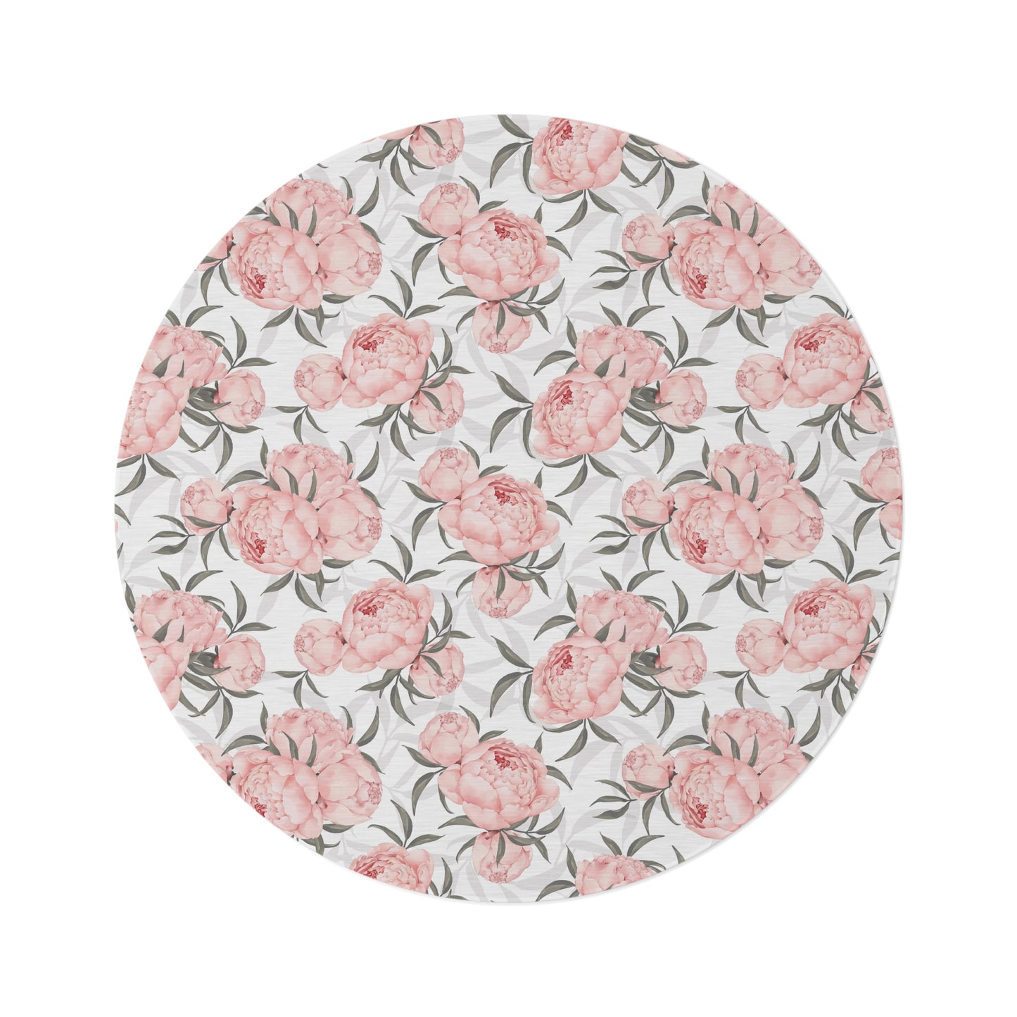 Round Rug Floral Dreams