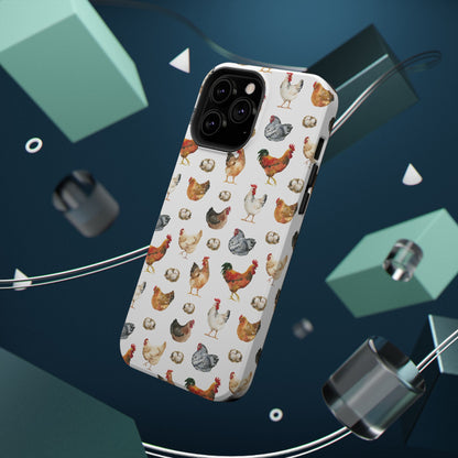 Impact-Resistant Phone Case - Chicken Love