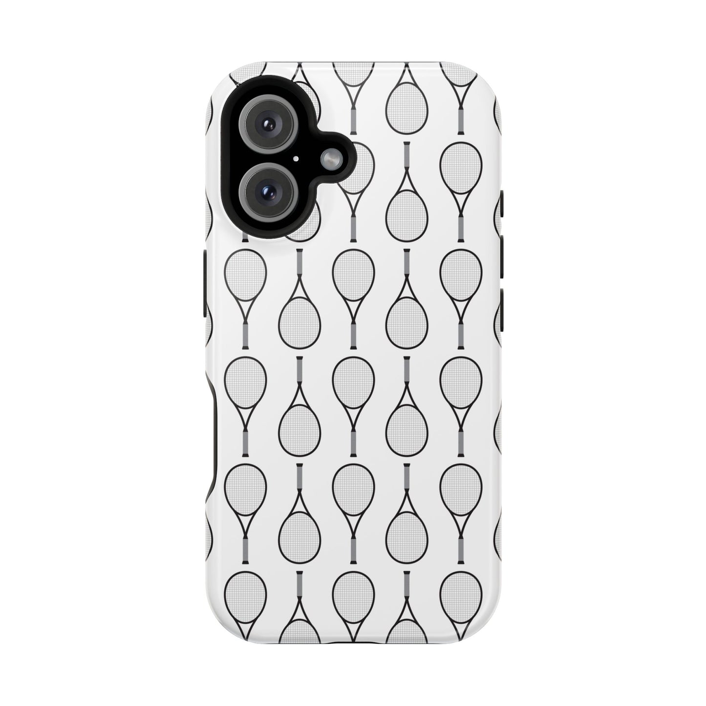 Impact-Resistant Phone Case- Tennis Racquets