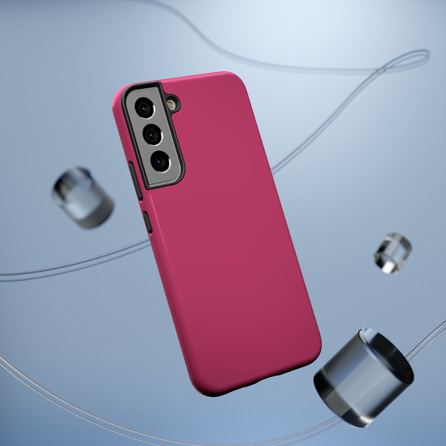 Impact-Resistant Phone Case- Valentine Pink