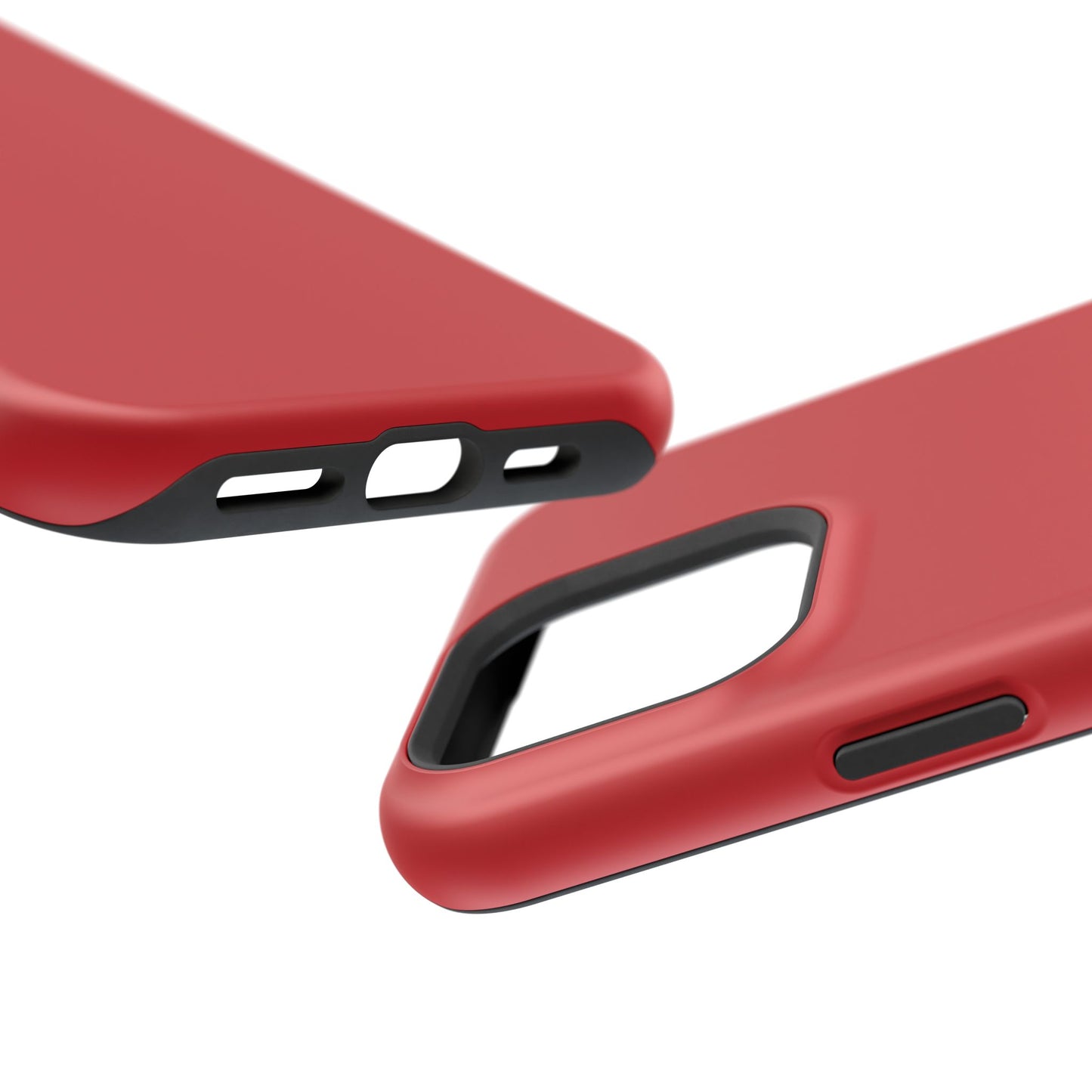 Impact-Resistant Phone Case - Lipstick Red