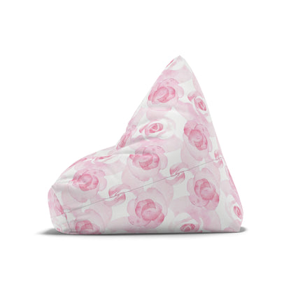 Watercolor Roses Bean Bag Chair Cover