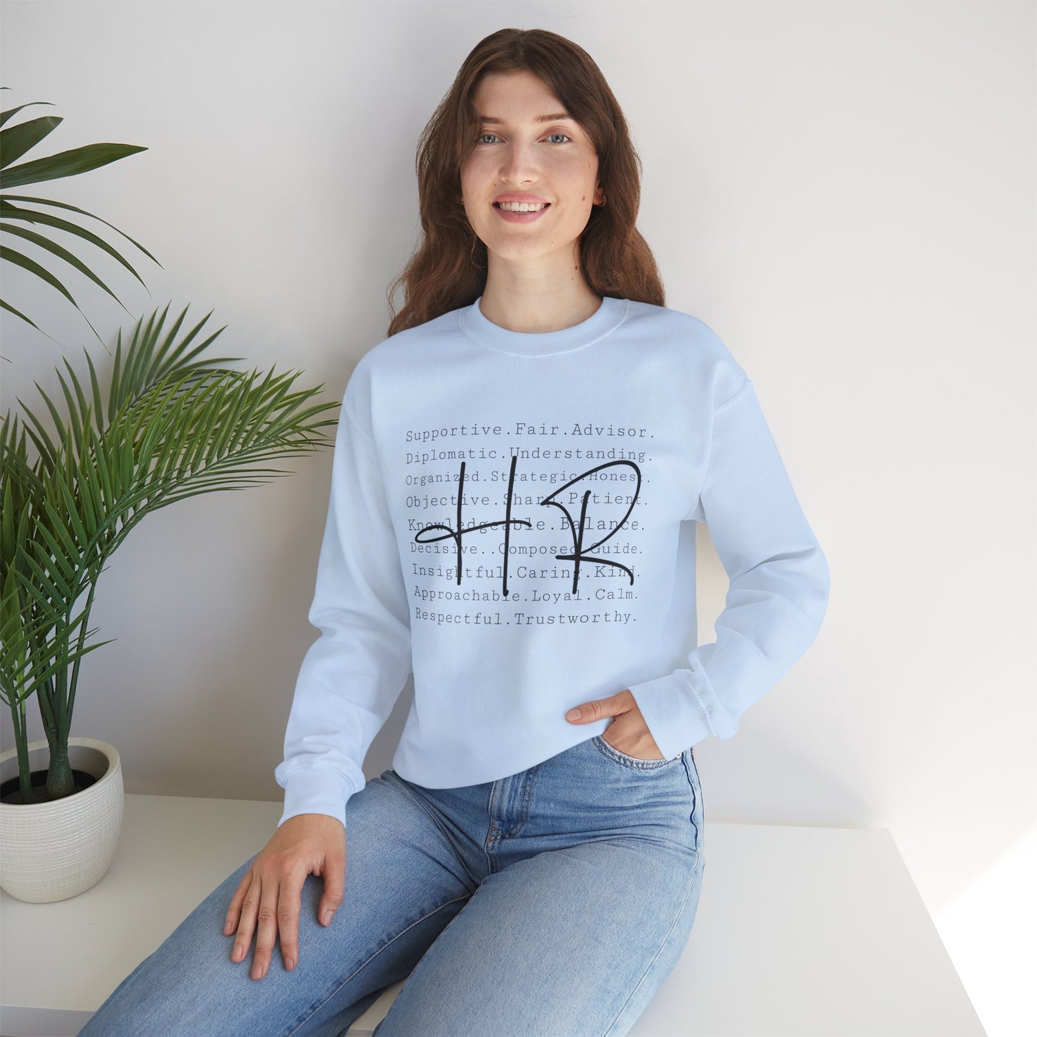Supportive HR Advisor Sweatshirt, Unisex Crewneck Sweatshirt, Gift for HR Professionals