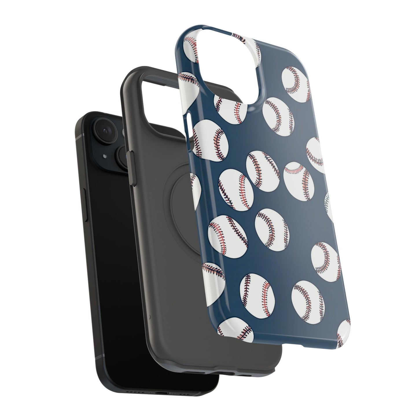 Impact-Resistant Phone Case - Baseball