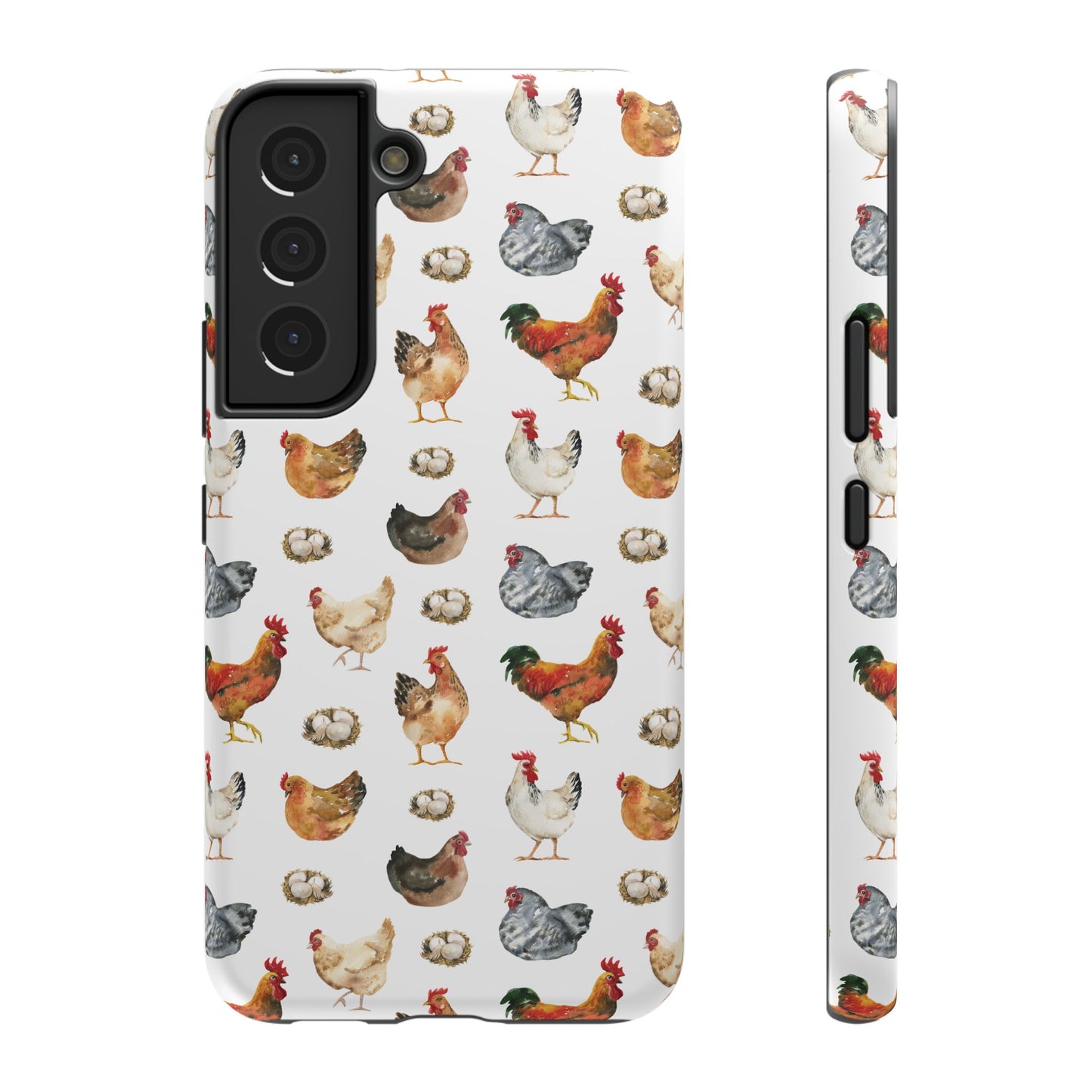 Impact-Resistant Phone Case - Chicken Love