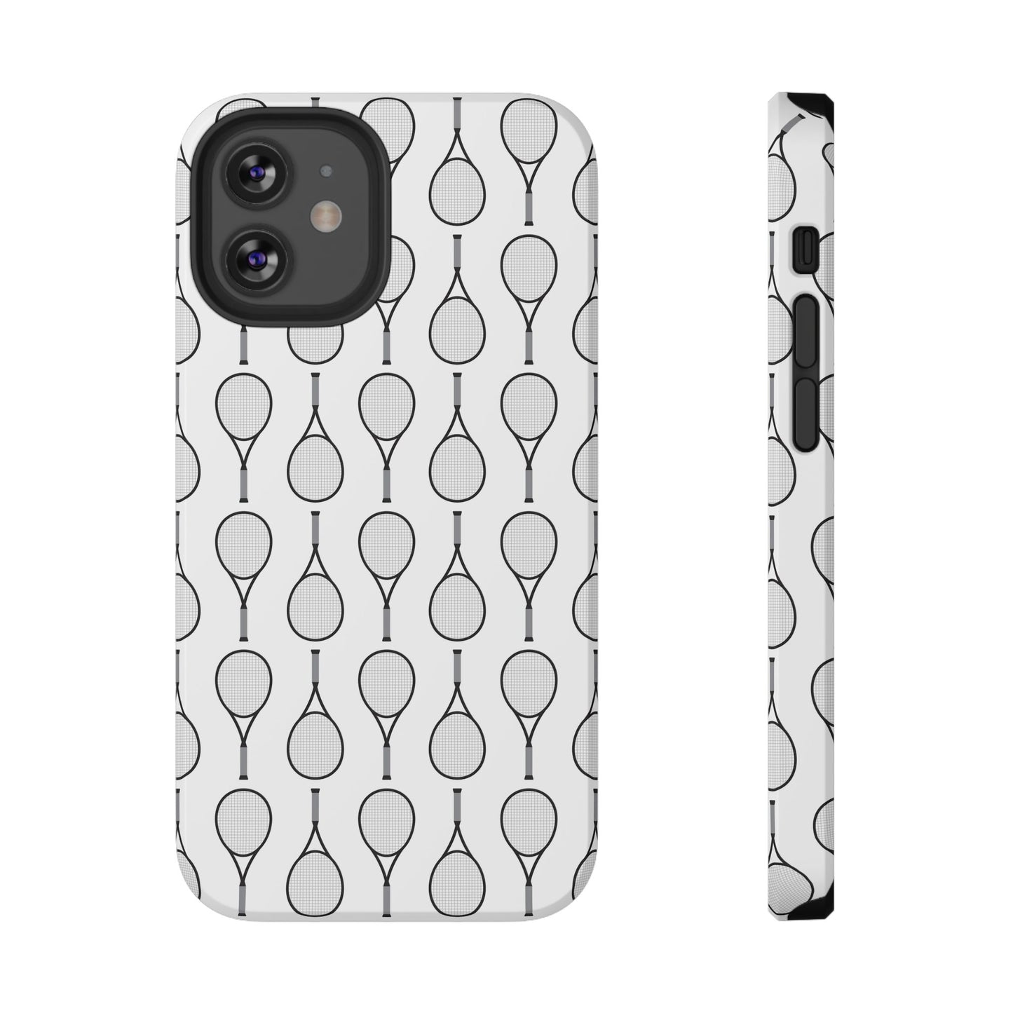 Impact-Resistant Phone Case- Tennis Racquets