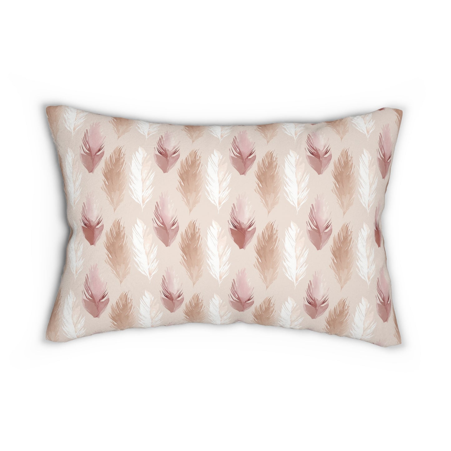 Lumbar Pillow with removable Cover Classic Boho Baby Dusty Pink