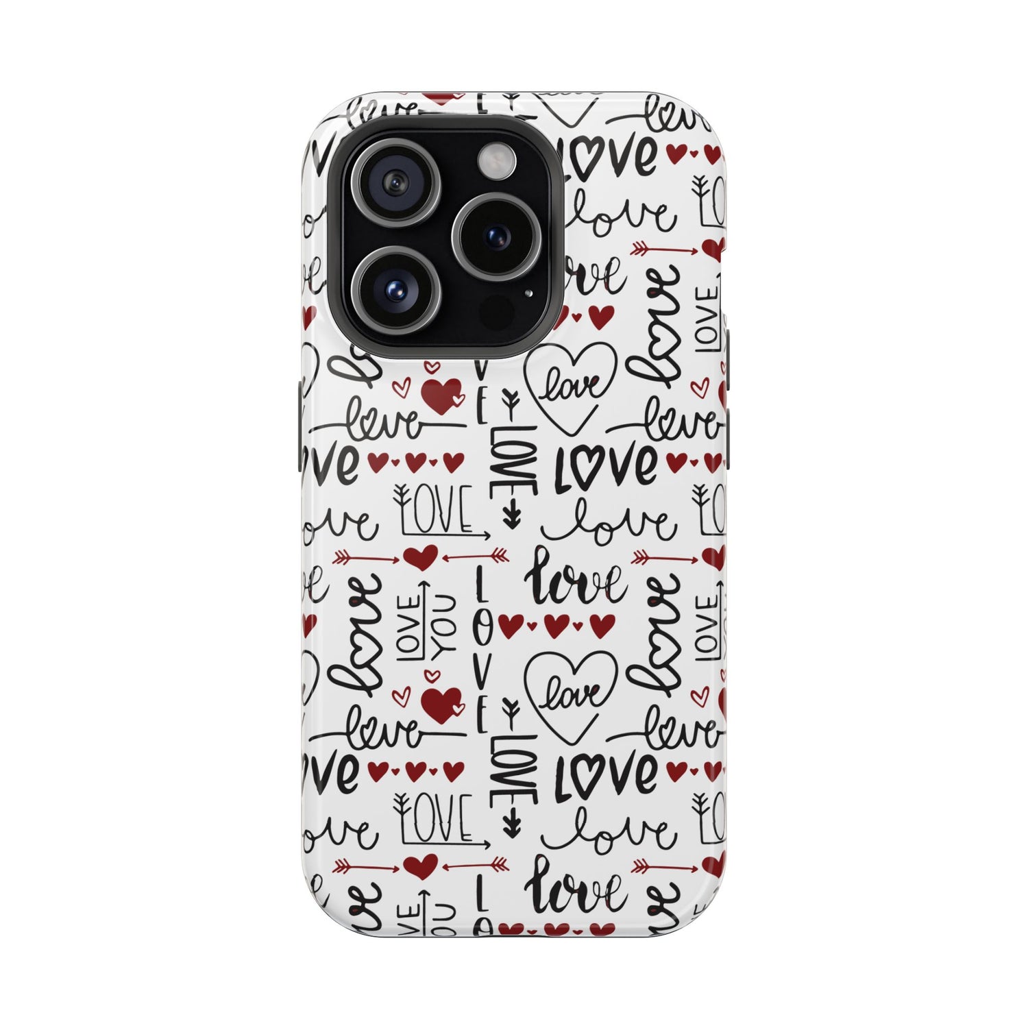 Impact-Resistant Cases-Valentine's Day Love