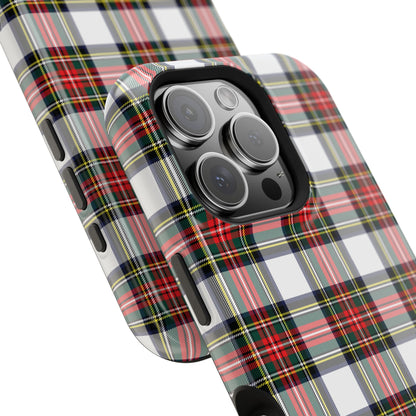 Christmas Tartan Plaid Impact-Resistant Phone Case