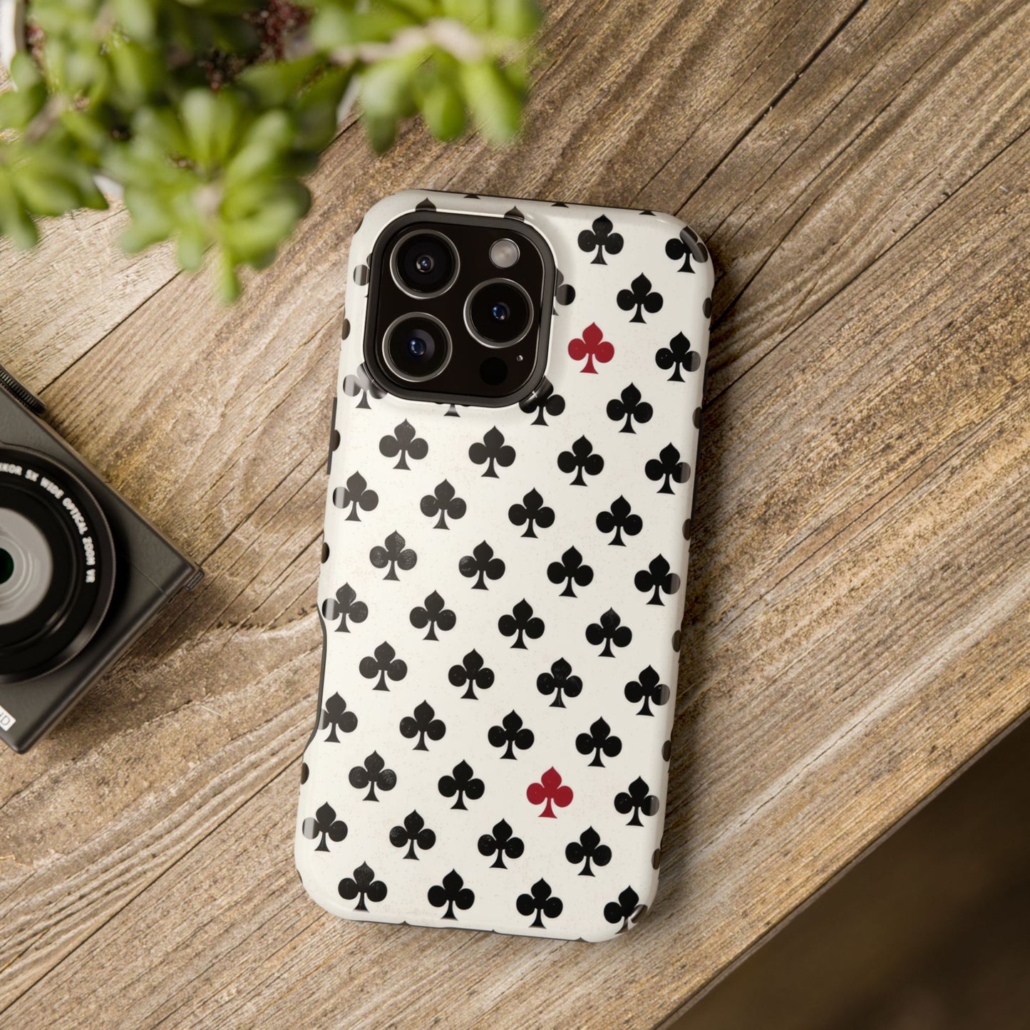 Impact-Resistant Phone Case- Playing Cards