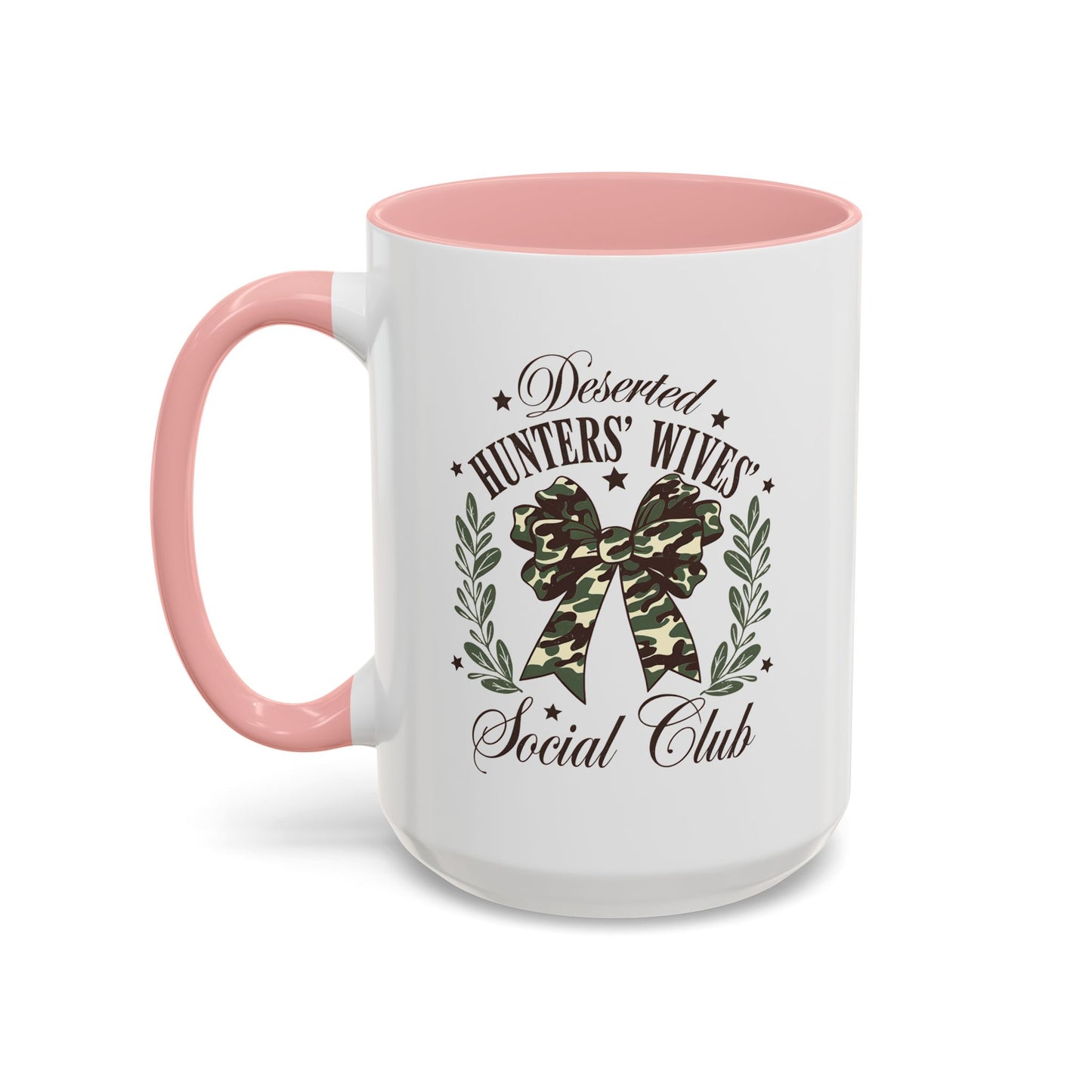 Accent Coffee Mug- Deserted Hunter's Wife Social Club