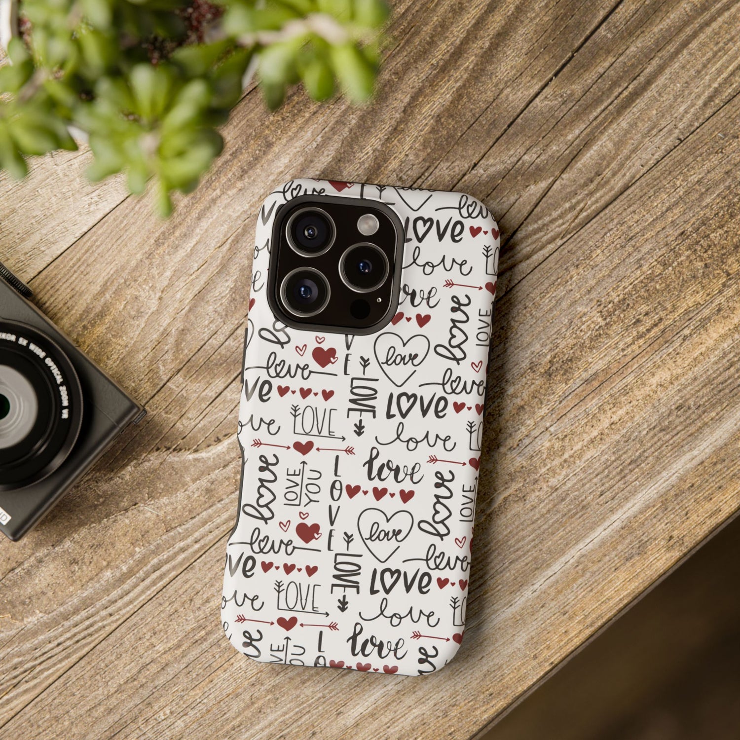 Impact-Resistant Cases-Valentine's Day Love