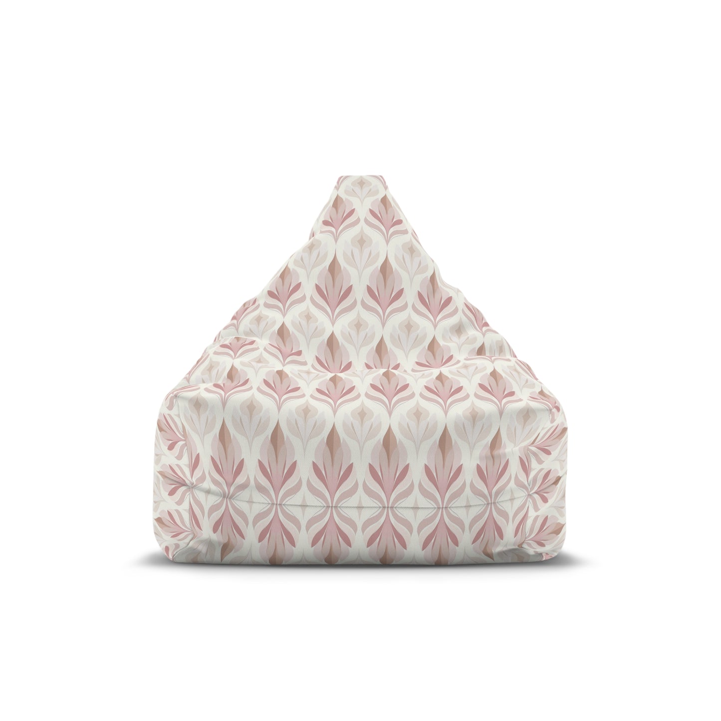 Pink, Cream Boho Bean Bag Chair Cover