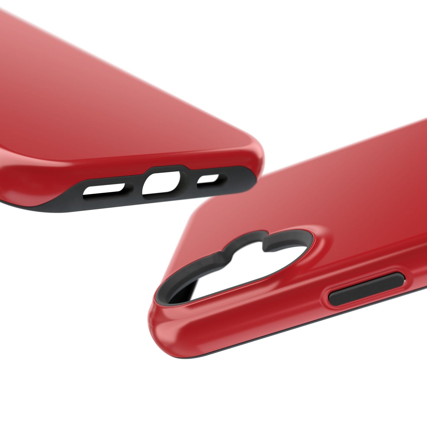 Impact-Resistant Phone Case - Lipstick Red