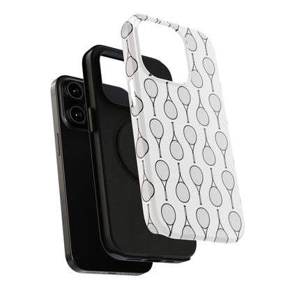 Impact-Resistant Phone Case- Tennis Racquets