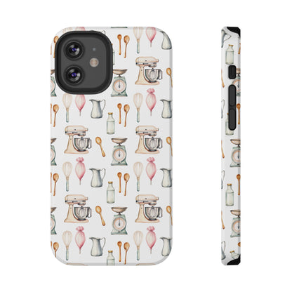 Impact-Resistant Phone Case- Watercolor Baker