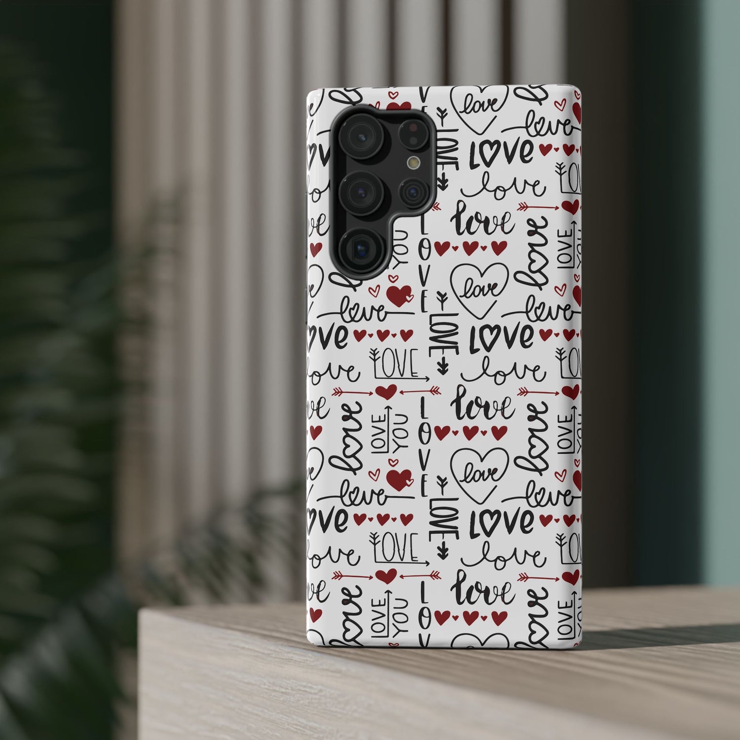 Impact-Resistant Cases-Valentine's Day Love